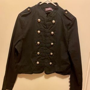 Cotton cropped jacket 16